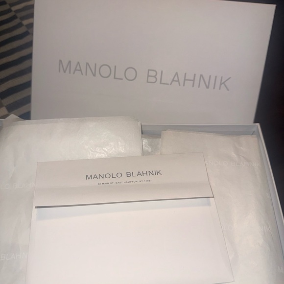 Manolo Blahnik Leopard Print Heels - Picture 5 of 6